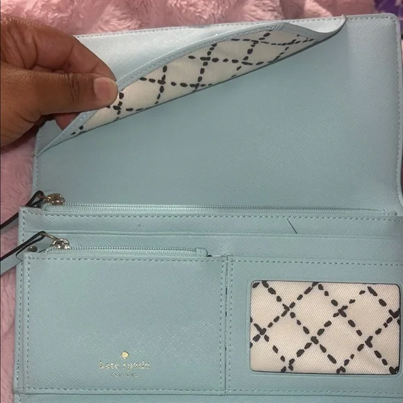 Kate Spade Soft Blue Clutch - Picture 4 of 8